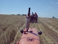 Allis Chalmers 40 combine from operator\ Allis Chalmers 40 combine from operator\