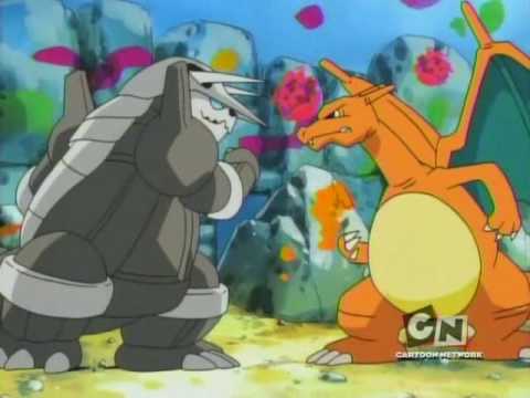 Aggron and charizard