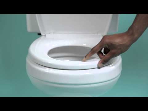 how to remove urine stains from a toilet seat