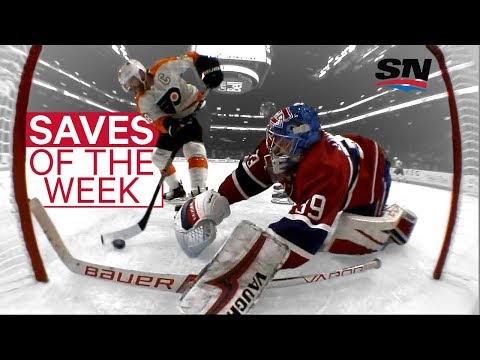 Video: NHL Saves of the Week: Lindgren's goal line stand