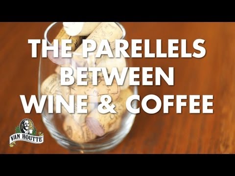 Parallels between wine and coffee
