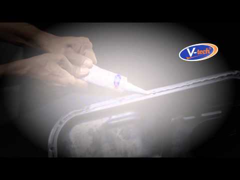 how to apply rtv to oil pan