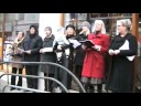 Schola cantorum syngur við Kirkjuhúsið