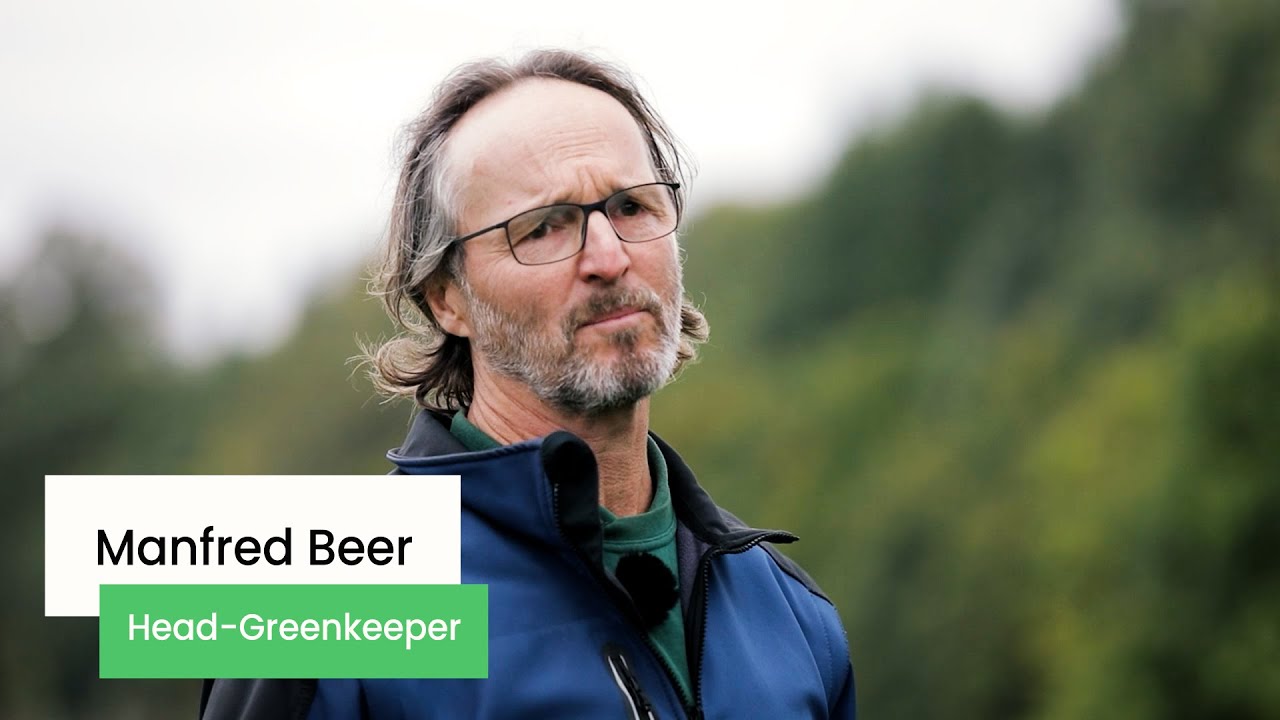 Head-Greenkeeper Manfred Beer