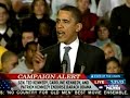Barack Obama receiving the endorsement of Ted Kennedy