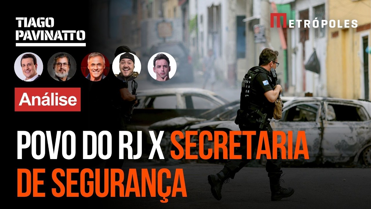 "A população do Rio de Janeiro vai querer eleição para governador? Não muda nada", diz  Pavinatto