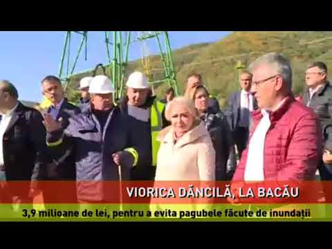 Premierul Viorica Dăncilă, în vizită de lucru la Bacău