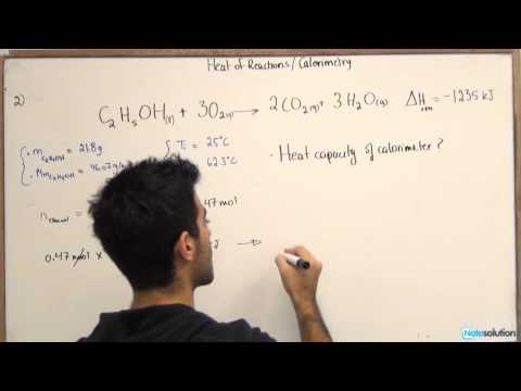 how to calculate heat capacity