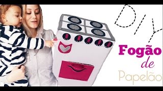 DIY : Fogãozinho de papelão