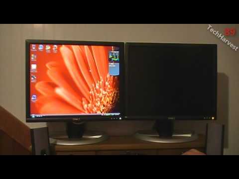 how to adjust dual monitors