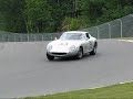 Vintage disc Ferrari at Circuit Mont-Tremblant.