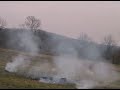 Near death explosion