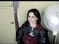 Cristina Scabbia-Megadeth Video Shoot