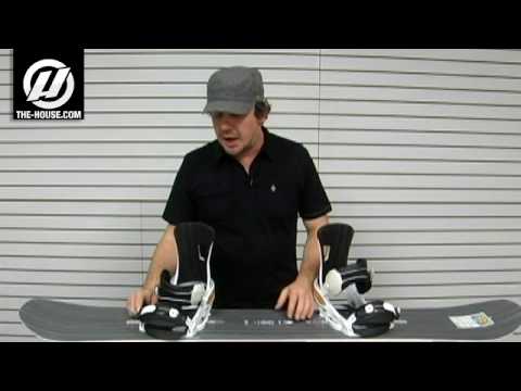 how to set bindings on a snowboard