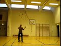 7 balls juggling practice