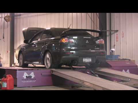 how to install test pipe on evo x