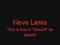 Re: Novo Lenio Re: Novo Lenio