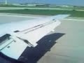 Landing of American Eagle ERB Regional Jet Landing of American Eagle ERB Regional Jet