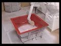 Rob� pintando fibra - Robot painting fibre - FANUC