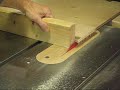Avoiding Table Saw Tearout