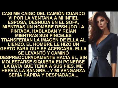 Casi Me Caigo Del Camión Cuando Vi Por La Ventana A Mi Infiel Esposa, Desnuda En El Sofá, Mientr