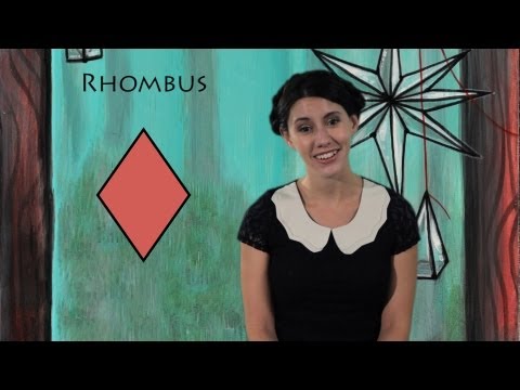 how to define a rhombus