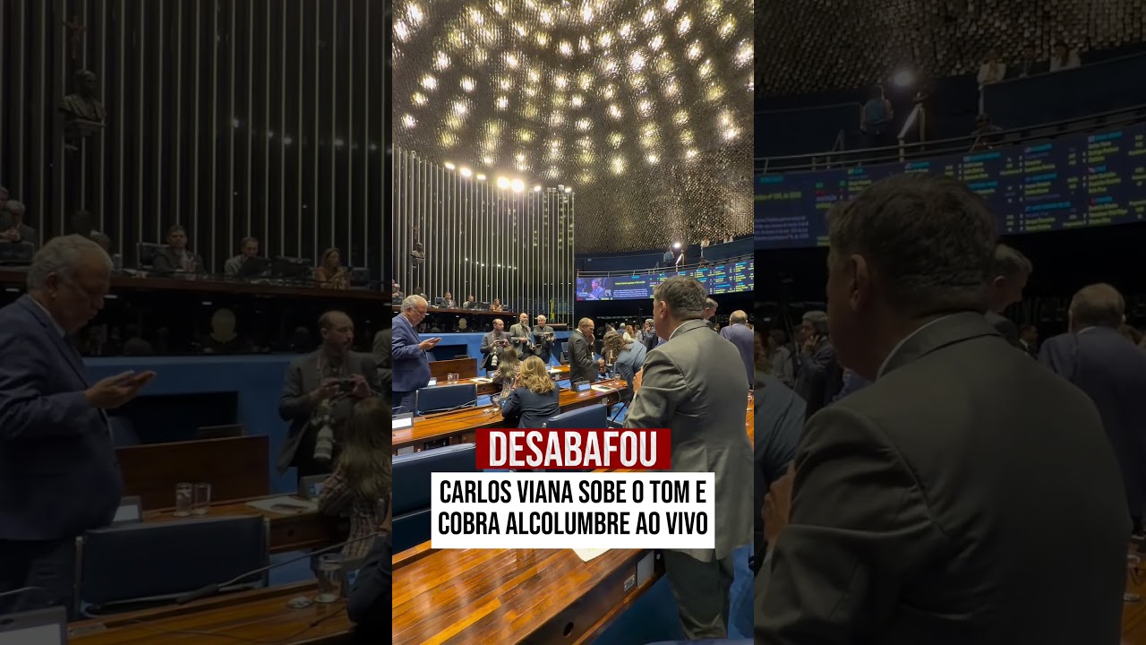CARLOS VIANA SOBE O TOM CONTRA DAVI ALCOLUMBRE AO VIVO