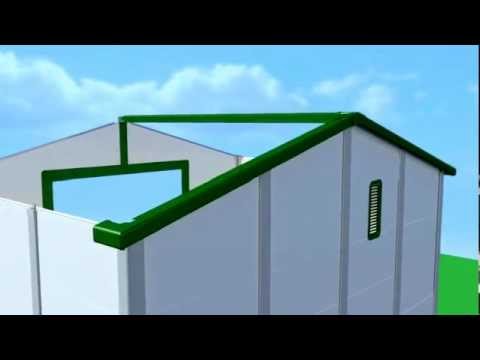 פי.וי.סי - סרטון מפורט להרכבת מחסן פי וי סי - מנרב מידות 288 * 217 להזמנת הרכבה התקשרו - 0522447444 ירון גיל.