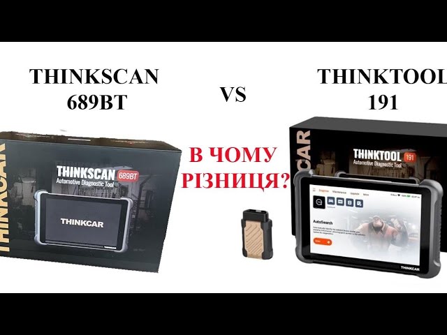 Thinkcar Thinkscan 689BT - безкоштовні оновлення та 34 спецфункції