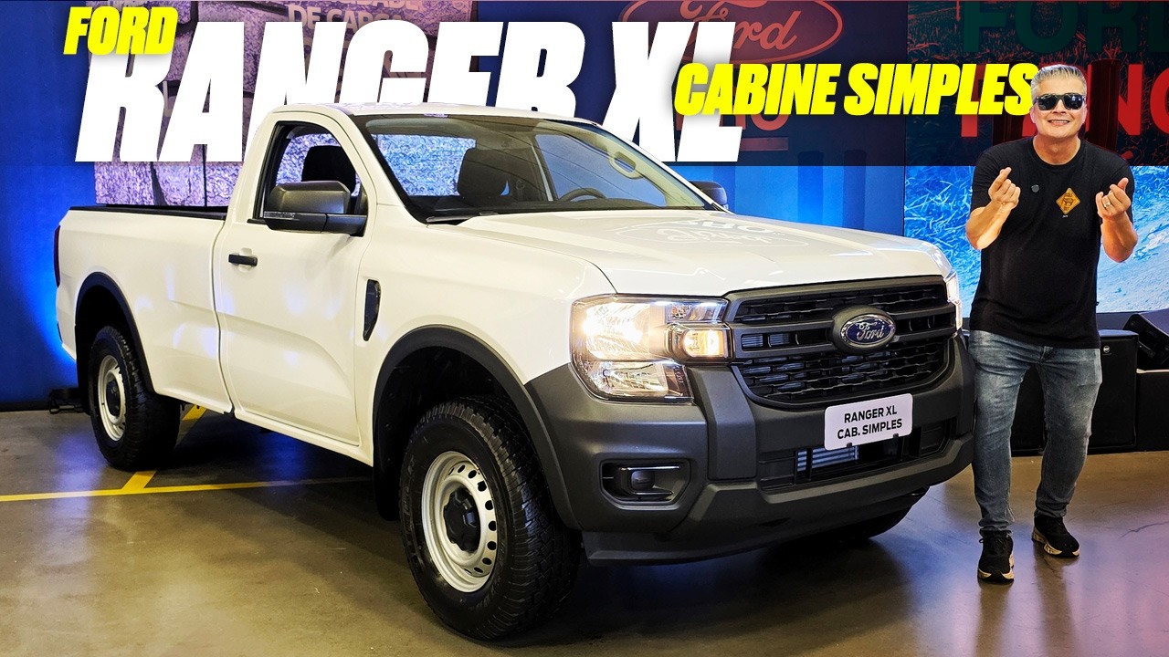 Ford Ranger XL CS 2026 - A MAIOR E MAIS BARATA DO BRASIL! É 4x4, AUTOMÁTICA E LEVA MAIS DE 1.200 KG!