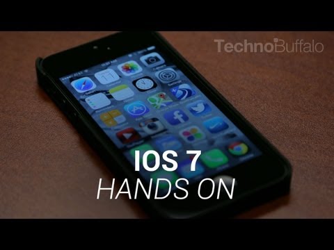 jon4lakers - iOS 7 Hands On! We're still trying to digest the new look and feel of iOS 7. Haven't seen what it looks like? The core experience is still there, but the ico...