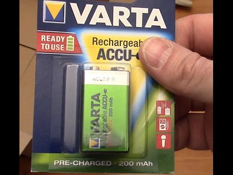 Unboxing Varta Universalladegerät und weitere Infos zu Akkus.