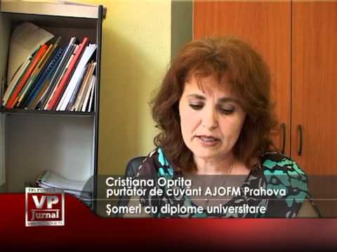 Şomeri cu diplome universitare