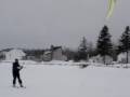 Kite Skiing Cocagne New brunswick