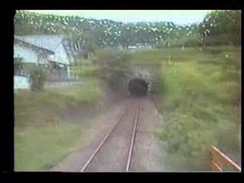 高千穂鉄道　高千穂駅→高千穂鉄橋　Takachiho railway