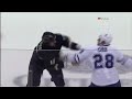 10-26-09 George Parros fight vs Colton Orr