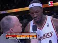 Cleveland Cavaliers vs Grizzlies 2008: 1st Wallace Game