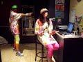 Greer and Sharn singing Love