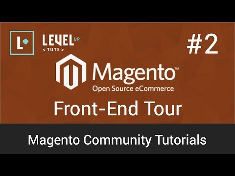 Magento Tutorial 2 : Frontend Tour (Video)