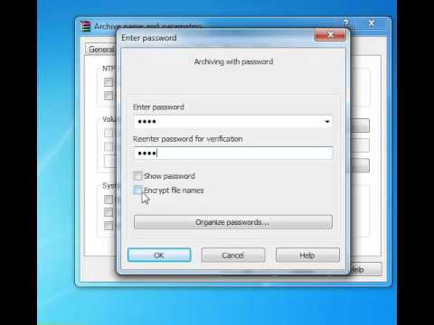 how to provide password to folder in windows xp