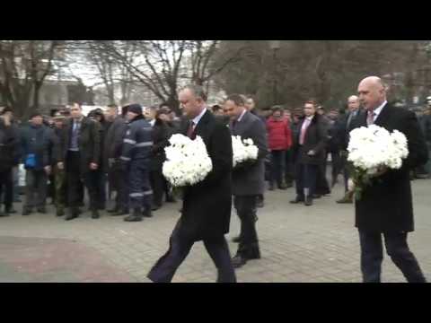 Președintele Igor Dodon a participat la ceremonia dedicată aniversării a 28-a de la retragerea trupelor sovietice din Afganistan