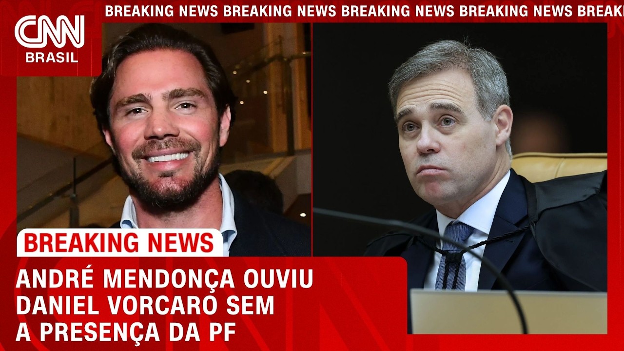 Daniel Vorcaro prestou depoimento a André Mendonça sem a presença da PF | BASTIDORES CNN