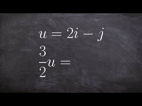 how to graph a vector