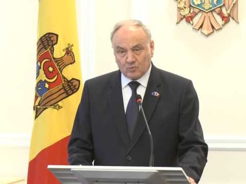 Президент Николае Тимофти сделал заявление для прессы по случаю подписания Соглашения об ассоциации с Европейским союзом