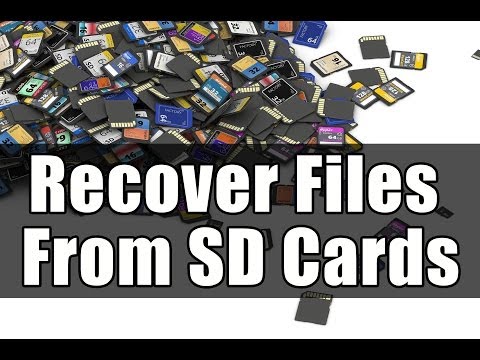 how to recover pictures from sd card