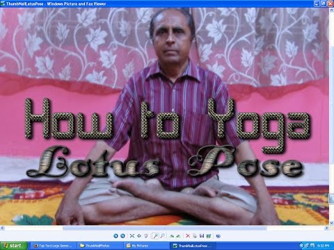 how to practice lotus pose