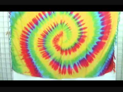 how to wrap a shirt for tie dye