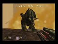 running in benchmark mode, so it goes through some of the pretty parts of the game. (and i don't want to go through this boring game lol) this video is a bit blurry, but you get an idea of the time period framerate involving this $99 bargain (1997 price!) 3d card in a 1997 system.