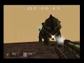 running in benchmark mode, so it goes through some of the pretty parts of the game. (and i don't want to go through this boring game lol) this video is a bit blurry, but you get an idea of the time period framerate involving this $99 bargain (1997 price!) 3d card in a 1997 system.