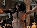POSER 5 man to wolf CGI transformation